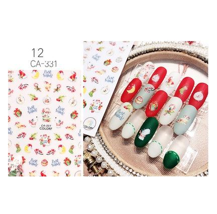 Christmas nail sticker