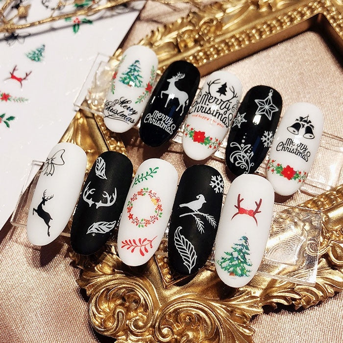 Christmas nail sticker