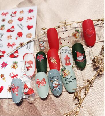 Christmas nail sticker