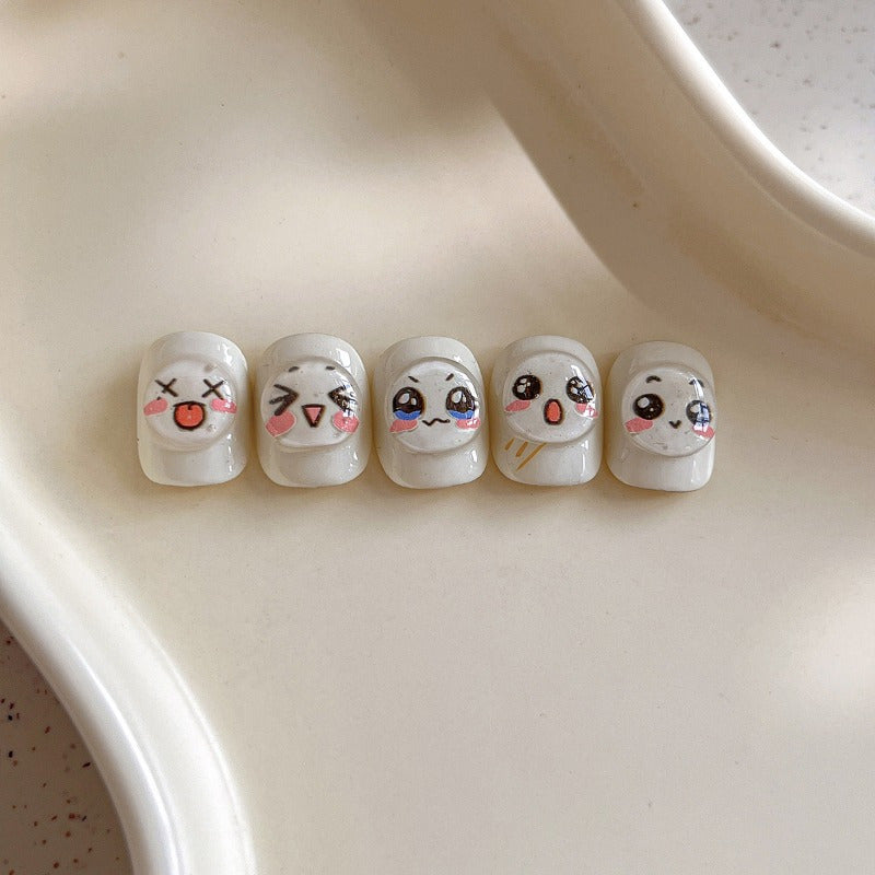 Super Cute Expression Nail Stickers, Funny Eyes DIY Nail Decoration, Christmas Gift